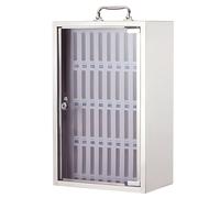 Metallic Phone Lock Box with 36 SlotsWall Mount Cabinet Secure Cell Phone Holder Ideal for Offices Schools and Eventsnizer for Safe