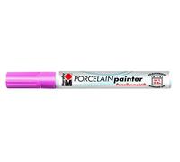 Metallic Pink Porcelain Paint Marker Water Based Painter Pen Marabu 1-2mm Pottery Ceramics