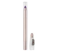 Metallic Purple Eyeshadow Stick, Cream Eye Shadow Pen, Shimmering Waterproof Crayon Highly Pigmented Eyes Makeup, Silky Smooth Buildable Deep Color Eye Pencil Gift for Girl