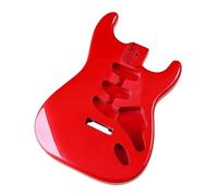 Metallic Red Glossy Three-single Poplar Electric Guitar Body Guitar Modified DIY Accessories Professional Piano Barrel