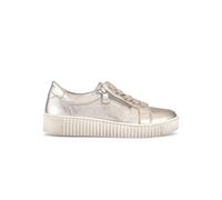 Metallic Satin Sneakers Gabor Argenté 38,5