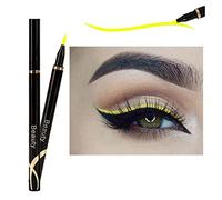 Metallic Shiny Smoky Eyes Waterproof Glitter Liquid Eye Binders 5 ml Eyeliner Blue Waterproof (L, One Size)