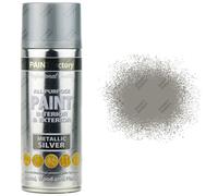 Metallic Silver Spray Paint All Purpose 400ml