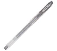 (Metallic Silver) uni-ball UM-120NM Signo Rollerball Pen - 0.8mm