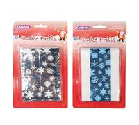 Metallic Snowflake Frills - 2 Designs - RP