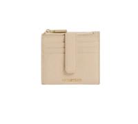 Metallic Soft Mini Wallet - female - Coccinelle - Wallets & Cardholders - Beige - ONE SIZE - Accessories ONE SIZE
