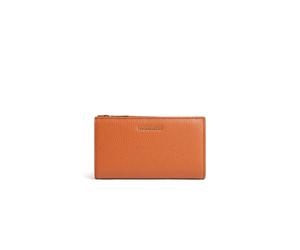 Metallic Soft Wallet - female - Coccinelle - Wallets & Cardholders - Orange - ONE SIZE - Accessories ONE SIZE