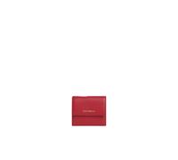 Coccinelle Purse Metallic Soft Wallet Grained Leather Scarlet red
