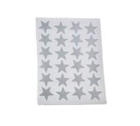 Metallic Star Sticker Decorative Label Adhesive Wrapping for Scrapbooking Children Motivational Journal Decoration Metallic Star Sheet