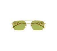 Metallic Sunglasses Ss25 Stylish Design - female - Gucci - Sunglasses - Green - 54 MM - Accessories 54 MM