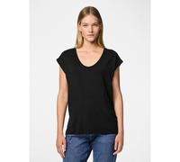 PIECES Women's Pcbillo Tee_lurex Stripes T-Shirt, Black (Black Detail:lurex Black), XL