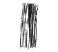 Metallic Twist Ties Bag Sealers with Wire for Birthday Party Goodie Wedding Bags 100MM 100PCS Tie