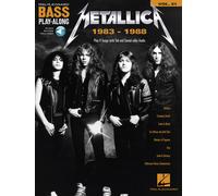 Metallica: 1983-1988 Bass Book and Audio Online Hal Leonard