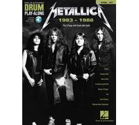 Metallica: 1983-1988 Drum Kit Book and Audio Online Hal Leonard