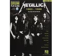 Metallica: 1983-1988 - Drum Play-Along Volume 47 (Hal Leonard Drum Play-Along, 47)