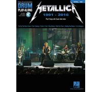 Metallica: 1991-2016 Drum Kit Book and Audio Online Hal Leonard