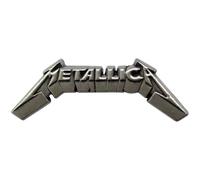 Metallica Pin Badge 3D Band Logo Officially Licensed One Size