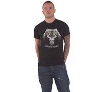 Metallica T Shirt 40th Anniversary Forty Years Band Logo Official Mens Black