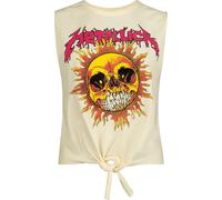 Metallica Amplified Collection - Neon Sun Top white S