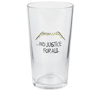 Metallica And Justice For All Beer Glass transparent Onesize