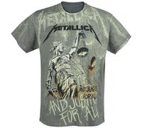 Metallica - Justice Neon All Over - T-Shirt S