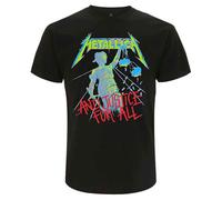 Metallica 'And Justice For All (Original) BP' (Black) T-Shirt (Large)