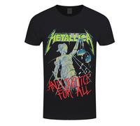 Metallica - And Justice For All Original Mens Black T-Shirt