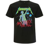 Metallica And Justice For All Original T-Shirt in Black | Size: Medium metallica Black M