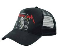 Metallica And Justice For All Snapback Trucker Baseball Cap in Black metallica Black One Size