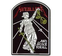 Metallica And Justice For All Tombstone Pin Badge One Size