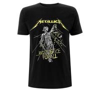 Metallica And Justice For All Tracks T-Shirt OFFICIAL