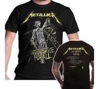 Metallica And Justice For All Tracks T Shirt Official Metal Tee New S To XXL