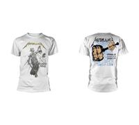 METALLICA: AND JUSTICE FOR ALL (WHITE) - T-shirt (L)