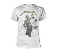 METALLICA: AND JUSTICE FOR ALL (WHITE) - T-shirt (S)
