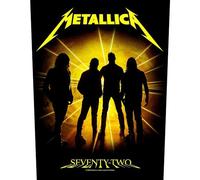 Metallica Back Patch 72 Seasons Band Logo Official Black One Size