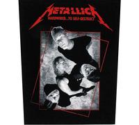 Metallica Back Patch Hardwired To Self-destruct new Official sew on 36cm x 29cm in Black | Size: 36 cm x 29 cm metallica Black 36 cm x 29 cm