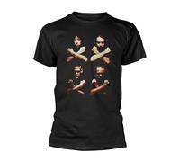 METALLICA - BIRTH DEATH CROSSED ARMS BLACK T-Shirt, Front & Back Print Medium