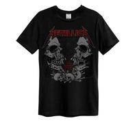 Metallica Birth School Amplified Black Small Unisex T-Shirt NEW