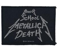 Metallica - Birth, School, Metallica, Death Patch 10cm x 7.5cm