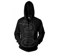 Metallica Black Album Burnished Zip Up Hoodie OFFICIAL