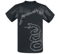 Metallica Black Album Faded T-Shirt black S