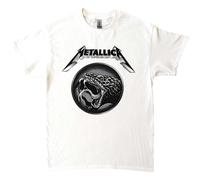 Black Album Poster T Shirt metallica White M