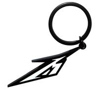 Metallica Black And White M Logo Keyring Keychain