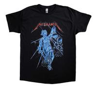 Metallica T-Shirt – And Justice For All – Black Unisex Short Sleeve – L
