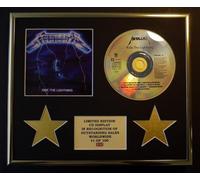 METALLICA/CD DISPLAY/LIMITED EDITION/COA/RIDE THE LIGHTNING