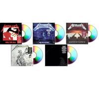 Metallica Classics Remastered CD 5-Pack 1983-1991: Kill Em All + Ride The Lightning + Master Of Puppets + And Justice For All + Metallica The Black Album