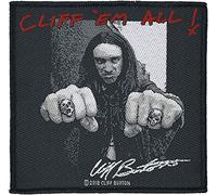 Metallica Cliff 'Em All Unisex Patch multicolour, 100% polyester,