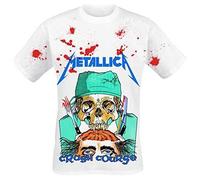 METALLICA - CRASH COURSE IN - Clothing - New T Shirt - 90 - Size M - Y66z