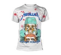METALLICA - CRASH COURSE IN - Clothing - Size XXL - New T Shirt - 93 - V66z