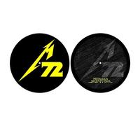 Metallica DJ Slipmat Felt Mat 72 Seasons Set of 2 - Polyester, Black - Turntable Slipmat Set